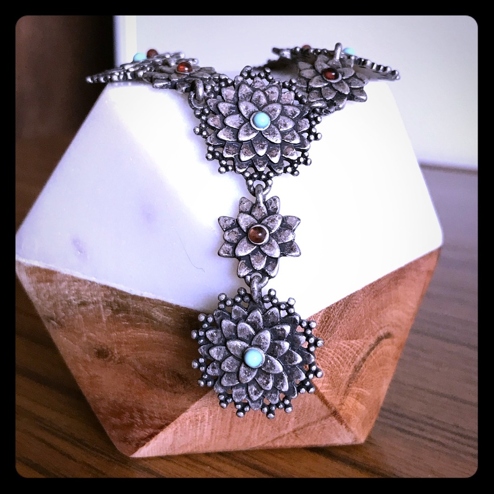 Magnificent bohemian necklace, statement piece